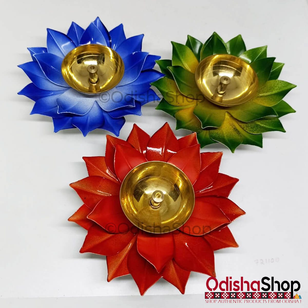You are currently viewing Brass Lotus Design Diya For Puja