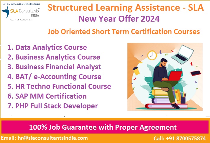 You are currently viewing Data Science Training Course, Delhi, Noida, Faridabad, Gurgaon, 100% Placement[Grow Skill in ’24] – SLA Analytics and Data Science Certification Institute,